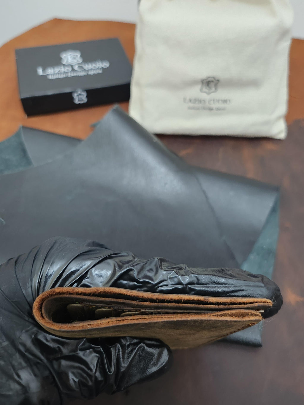 Portefeuille Homme en Cuir Véritable Personnalisé | Équipe de Football de Votre Choix
