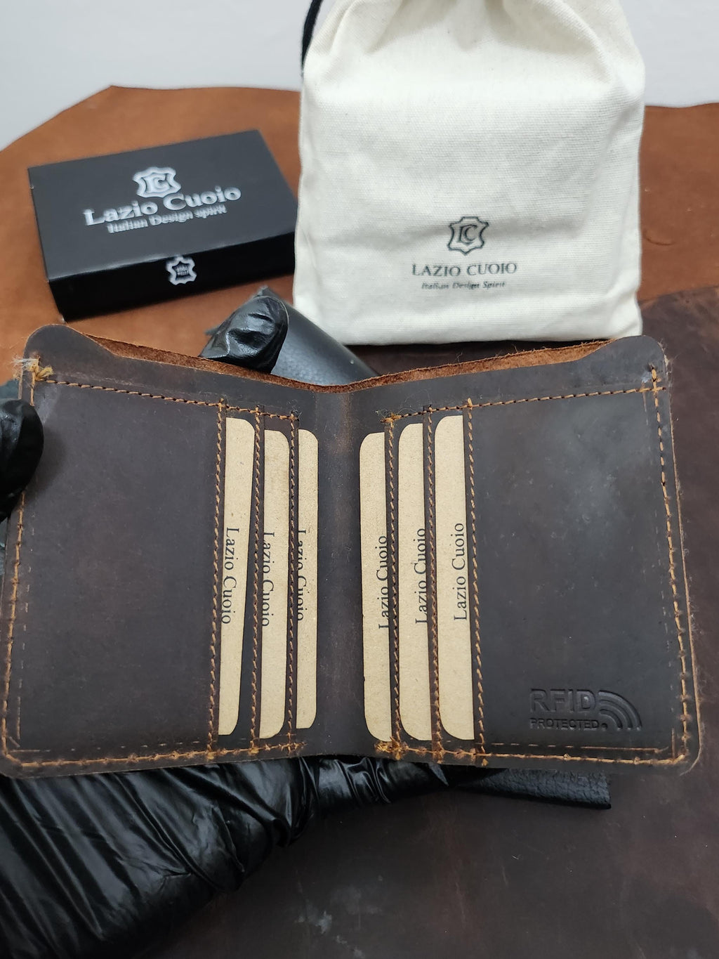 Portefeuille Homme en Cuir Véritable Personnalisé | Équipe de Football de Votre Choix