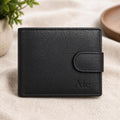 Mens Leather Wallet, RFID Six Card Holder with Personalization